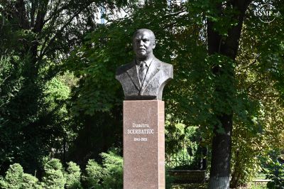 Unveiling of the bust of Professor Dumitru Scerbatiuc